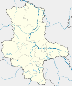 Dessau is located in Saxony-Anhalt