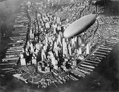 Priveliște cu New York City (circa 1931–1933)