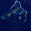 Сателитски поглед на архипелагот Гамбје