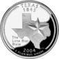 Texas quarter dollar coin