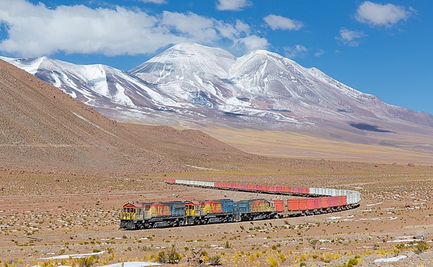 Ferrocarril de Antofagasta a Bolivia train by David Gubler