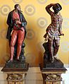 Image 62Statues of Pantalone and Harlequin, two stock characters from the Commedia dell'arte, in the Museo Teatrale alla Scala (from Culture of Italy)