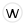 W in a circle.svg