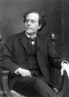 Gustav Mahler v roku 1909