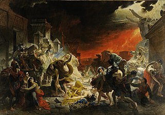 Karl Brullov, The Last Day of Pompeii (1830–33)