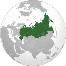 Description de l'image Russian Federation (orthographic projection) - Crimea disputed.svg.