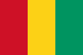 Bandera de Guinea.