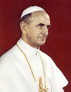 VI. Pál pápa 1963-ban