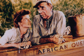 Humphrey Bogart và Katharine Hepburn lần lượt là nam và nữ diễn viên đứng đầu danh sách 100 ngôi sao điện ảnh của Viện phim Mỹ. Ảnh của họ trong bộ phim Nữ hoàng châu Phi.