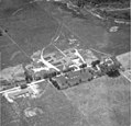 Aerial view of Camp X