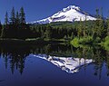 Image 14Mount Hood reflected in Mirror Lake, Oregon. (Credit: Oregon's Mt. Hood Territory.) (from Portal:Earth sciences/Selected pictures)