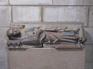 Tomb of Ermengol IX of Urgell (died 1243)