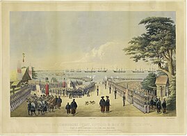 Commodore Matthew Perry expedition and his first arrival in Japan in 1853