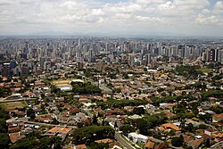 Curitiba a levegőből