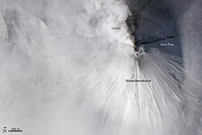 The eruption of March 2010.