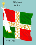 Régiment du Roi de 1663 à 1757.