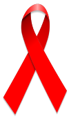 Crvena vrpca, simbol solidarnosti s HIV pozitivnim osobama i onima koji žive s AIDS-om