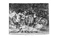Франсіско Гойя. «Правда померла», серія Лихоліття війни, друк 1863 р.