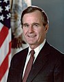 Former CIA director and Representative George H. W. Bush of Texas