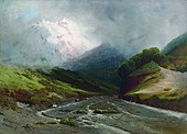 «Альпійська річка», приватна колекція