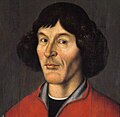 Image 40The Polish astronomer Nicolaus Copernicus (1473–1543) is remembered for his development of a heliocentric model of the Solar System. (from History of physics)