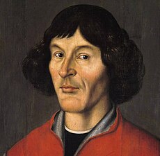 Kopernikov portrét od neznámeho autora, 1580; vystavený v radnici mesta Toruň
