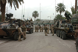 Détachement de l'armée australienne en 2007 à Bagdad