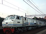 العرض الكامل لمقصورة قطار GE U20C في إندونيسيا