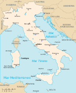 Olaszország politikai térképe