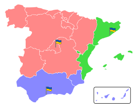 Консульські округи України в Іспанії