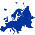 Cartography of Europe (blue).svg