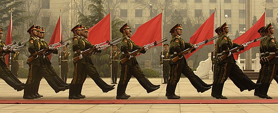 Chinese Honour Guard, Beijing, 2007