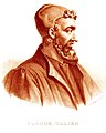 Claudio Galeno, litografía do século XIX.