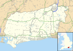 Pound Hill is located in West Sussex