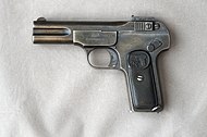 A handgun from 1900