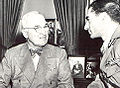 The Shah with Harry S. Truman in 1949