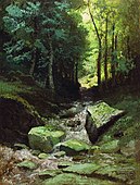 «Лісовий струмок», 1889, приватна колекція