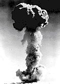 Mushroom cloud of the Project 596 test
