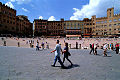 The Piazza del Campo i Siena