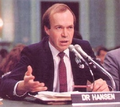 Image 4James Hansen during his 1988 testimony to Congress, which alerted the public to the dangers of global warming (from History of climate change science)