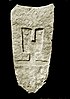 Stele, Chasséen culture, 4th millennium BC.[b]
