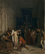 Сцена інквізиції Віктор Манзано-і-Мехорада, 1859