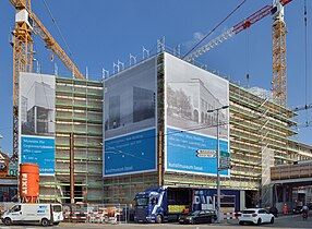 Während der Bauphase im Jahr 2014