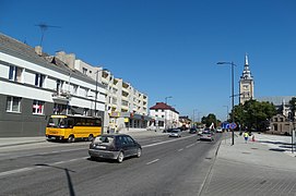 Central street (former market square)