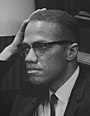 (Malcolm X waits at Martin Luther King press conference, head-and-shoulders portrait) (LOC) - Flickr - The Library of Congress (cropped).jpg