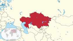 Kazakhstan in its region.svg