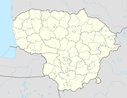 Saldutiškis is located in Lithuania