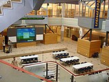 The Fleck Atrium, photo taken from the second floor