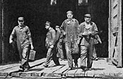 Striking railroad workers, 1922