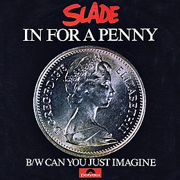 Singlen ”In for a Penny” kansikuva
